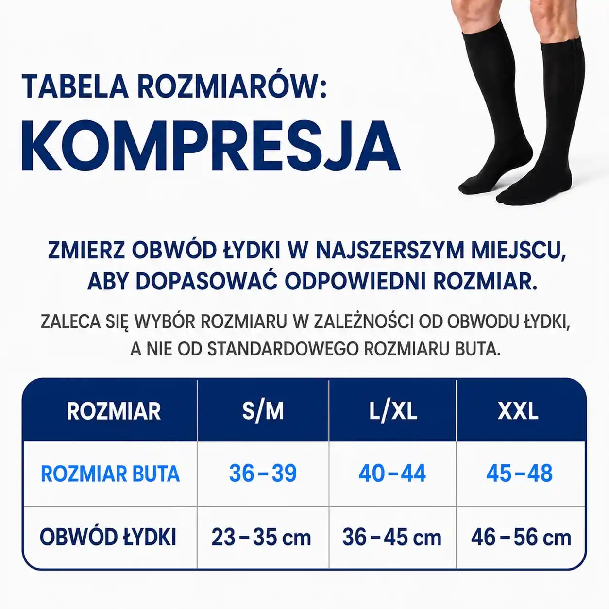 Calcetines de Compresión con Cremallera