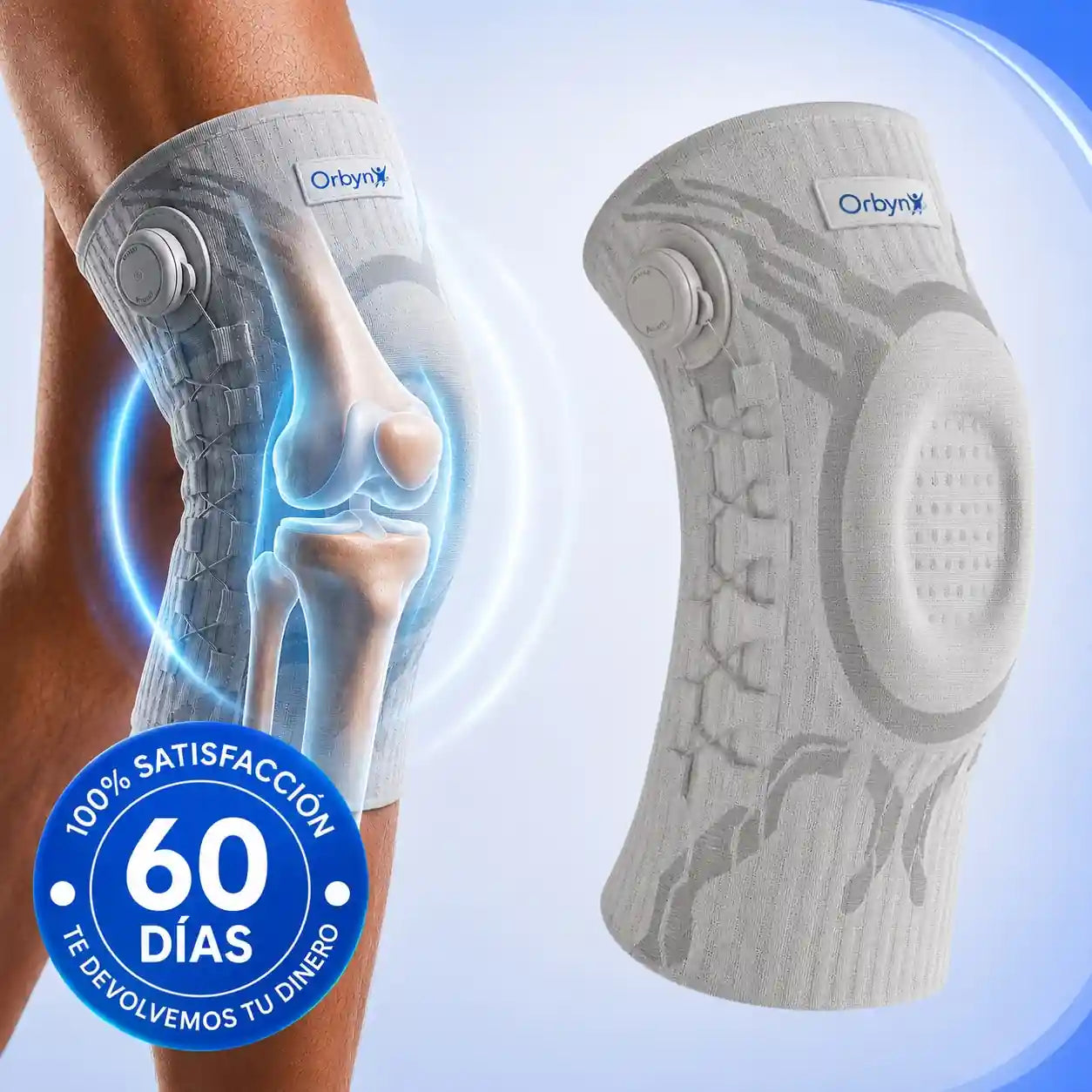 Rodilleras tipo pomo transfronterizas para correr al aire libre